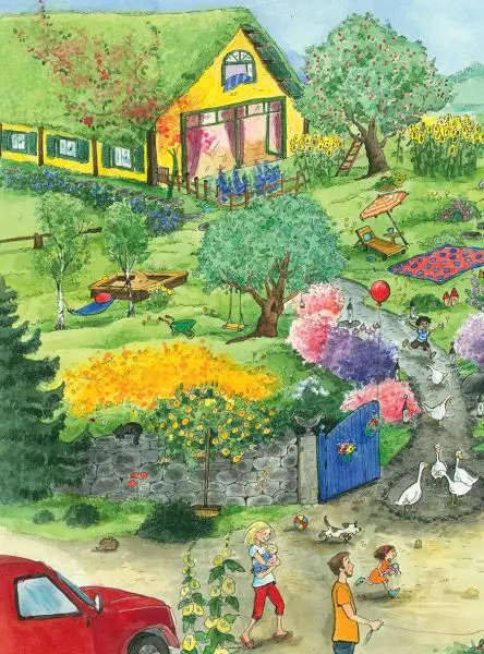 Descopera gradina! – Carte pentru copii