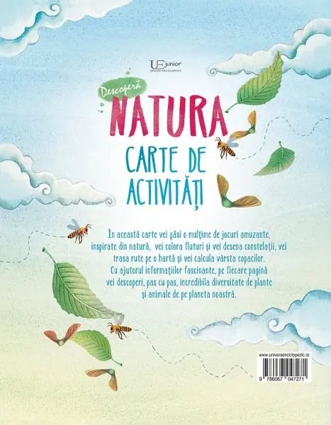 Descopera natura. Carte de activitati (Usborne) – Carte pentru copii