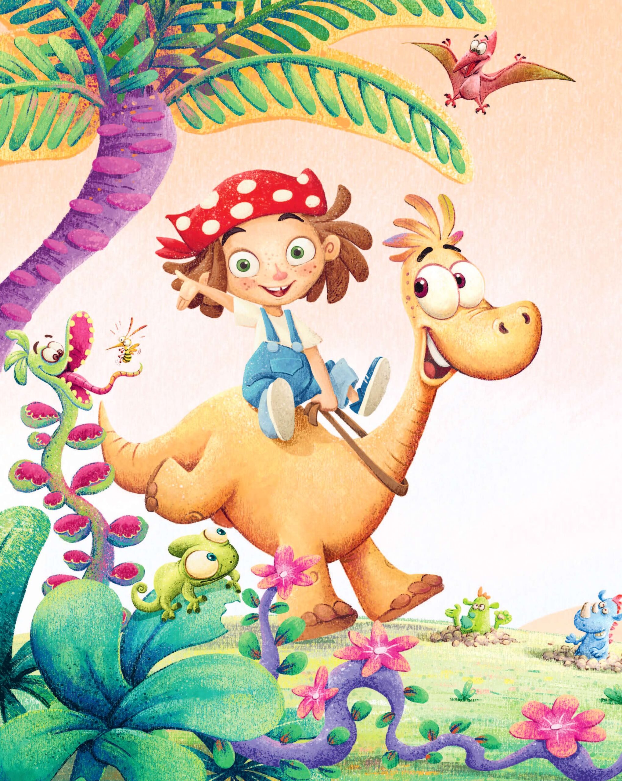 Dinozaurul Fred – Carte pentru copii