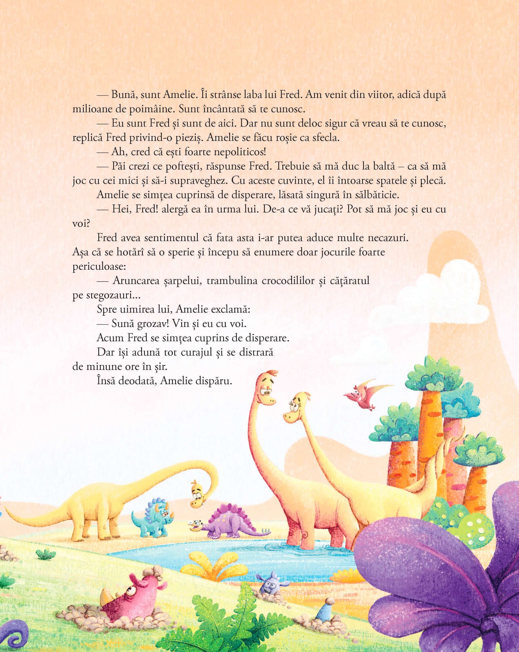 Dinozaurul Fred – Carte pentru copii