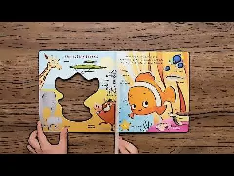 Disney bebe. Animale. Maxi puzzle – Carte pentru copii