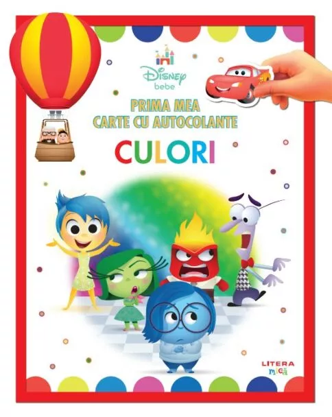 Disney bebe. Prima mea carte cu autocolante. Culori