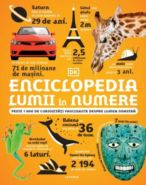 Enciclopedia lumii in numere – Carte pentru copii