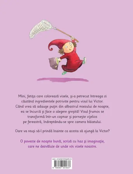 Fetita care coloreaza visele – Carte pentru copii