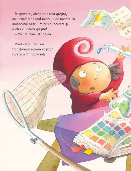 Fetita care coloreaza visele – Carte pentru copii