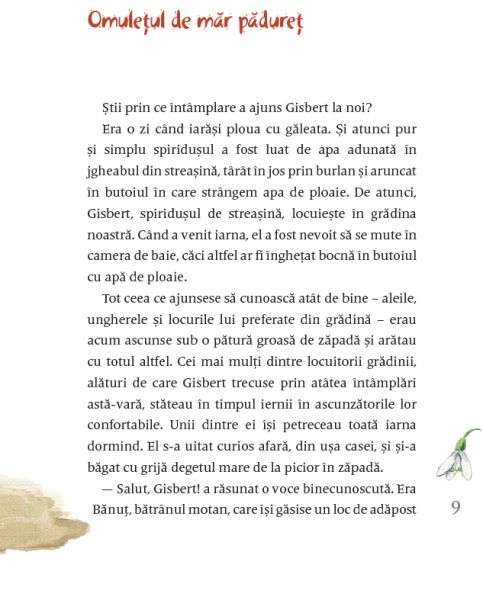 Gisbert aude cum creste iarba – Carte pentru copii