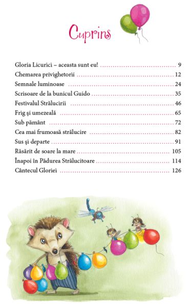 Gloria Licurici. Povești de noapte bună din Pădurea Strălucitoare – Carte pentru copii