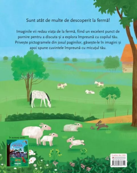 Hai sa descoperim ferma. Carte de explorat – Carte pentru copii