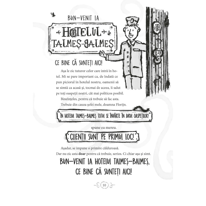 Hotelul Talmeș-Balmeș. Misterul verzei de Bruxelles – Carte pentru copii
