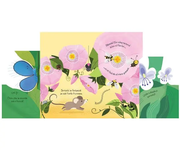 In gradina - clapete (Usborne) – Carte pentru copii