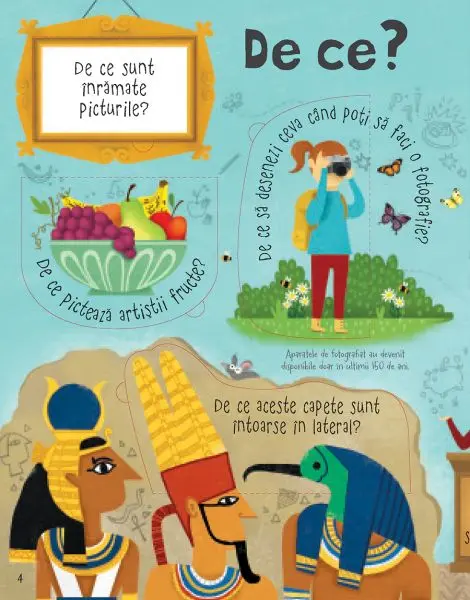 Intrebari si raspunsuri despre arta (Usborne) – Carte pentru copii