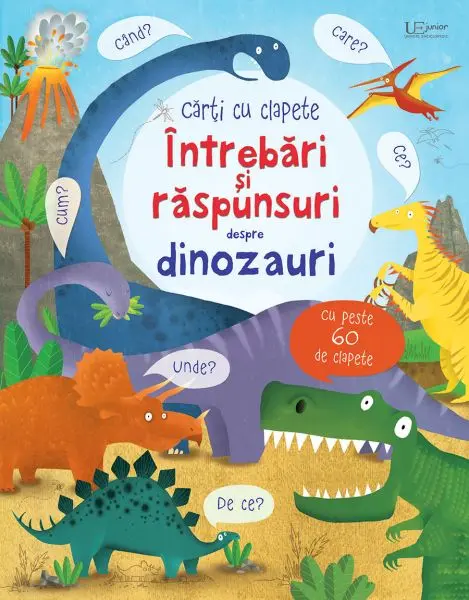 Intrebari si raspunsuri despre dinozaurii (Usborne)