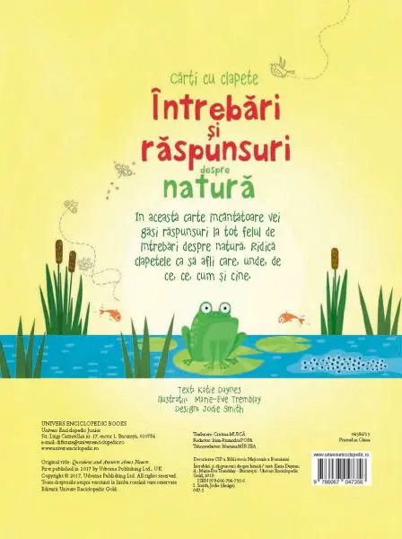 Intrebari si raspunsuri despre natura (Usborne) – Carte pentru copii