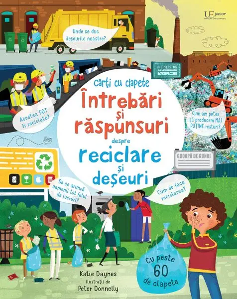 Intrebari si raspunsuri despre reciclare si deseuri (Usborne)