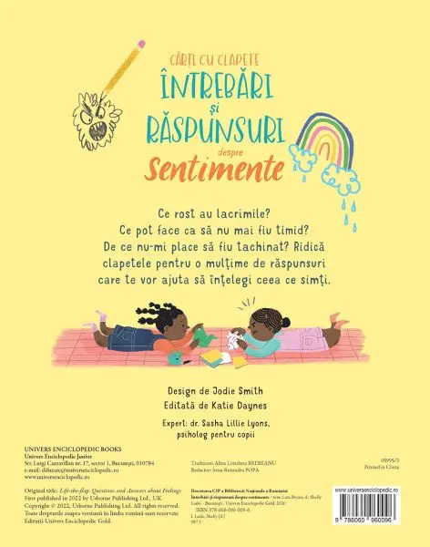 Intrebari si raspunsuri despre sentimente (Usborne) – Carte pentru copii