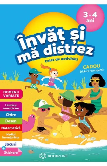 Invat si ma distrez 3-4 ani