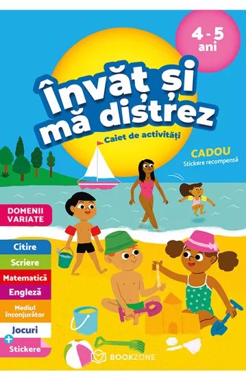 Invat si ma distrez 4-5 ani