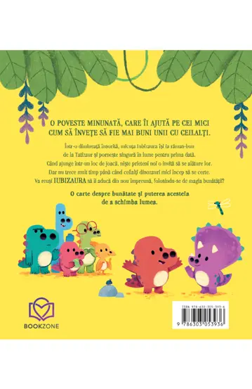 Iubizaura – Carte pentru copii