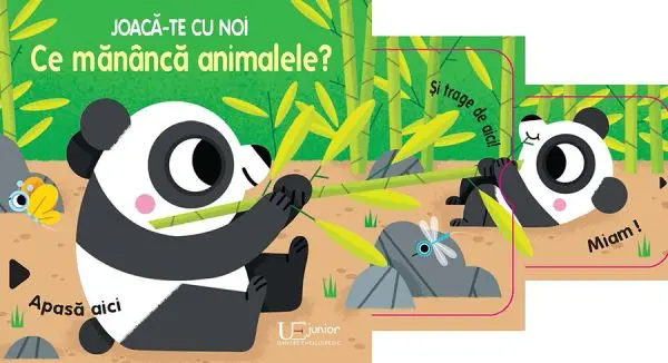 Joaca-te cu noi. Ce mananca animalele? (Quarto) – Carte pentru copii