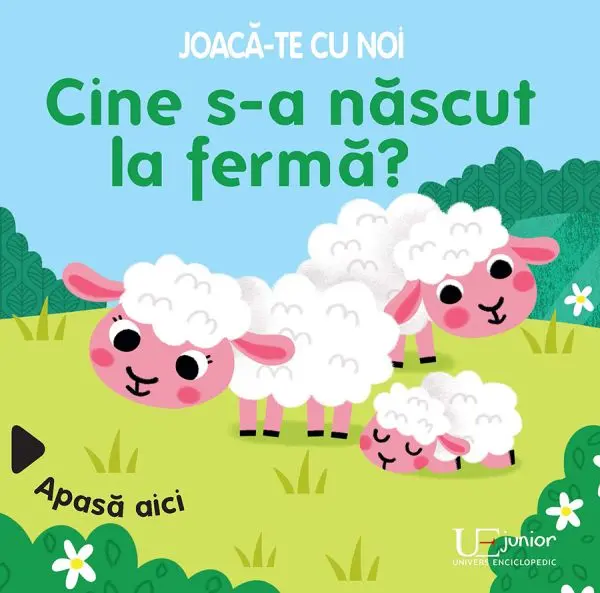 Joaca-te cu noi. Cine s-a nascut la ferma? (Quarto) – Carte pentru copii