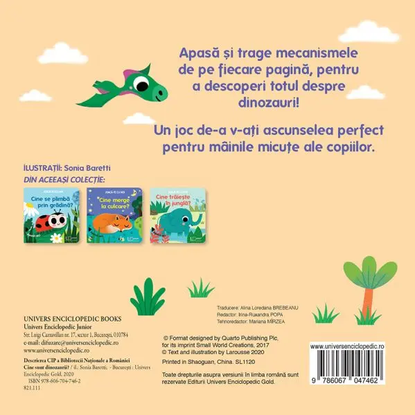 Joaca-te cu noi. Cine sunt dinozaurii? (Quarto) – Carte pentru copii