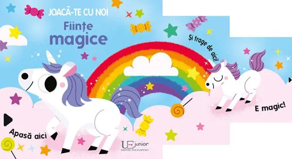 Joaca-te cu noi. Fiinte magice (Quarto) – Carte pentru copii