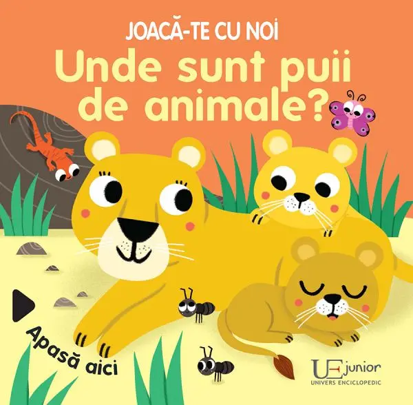 Joaca-te cu noi. Unde sunt puii de animale? (Quarto)