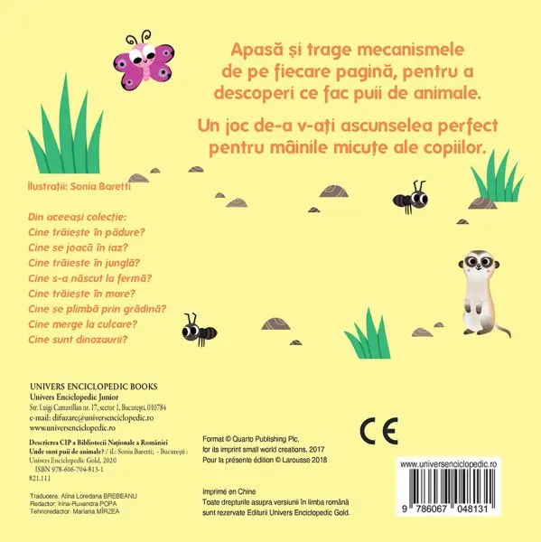 Joaca-te cu noi. Unde sunt puii de animale? (Quarto) – Carte pentru copii