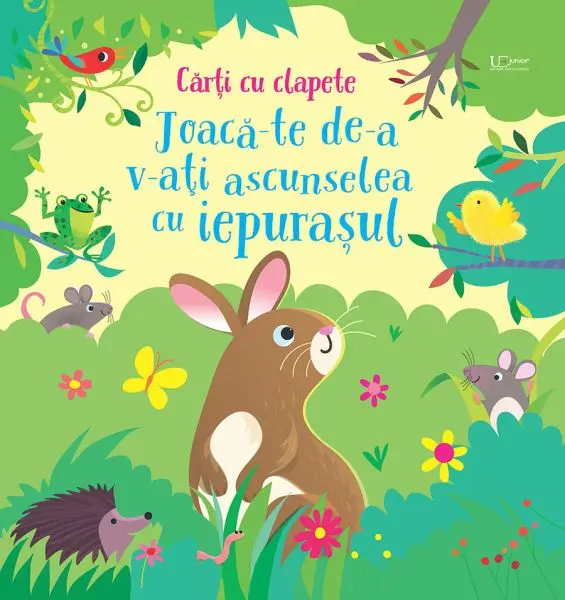 Joaca-te de-a v-ati ascunselea cu iepurasul (Usborne)