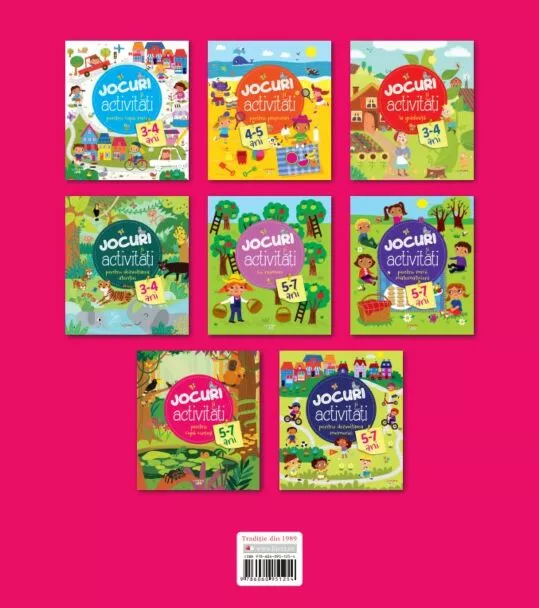 Jocuri si activitati pentru copii curiosi (5-7 ani) – Carte pentru copii