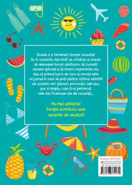 Jurnalul meu de vacanta – Carte pentru copii