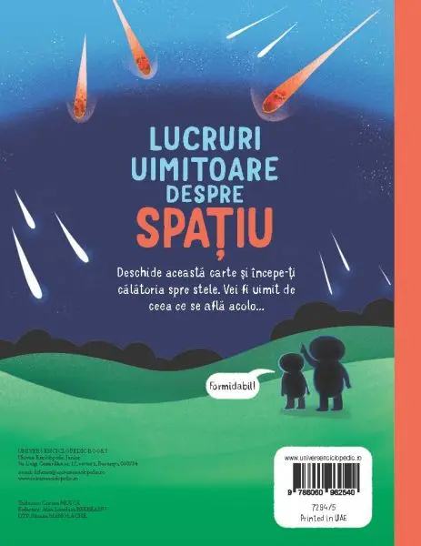 Lucruri uimitoare despre spatiu (Usborne)