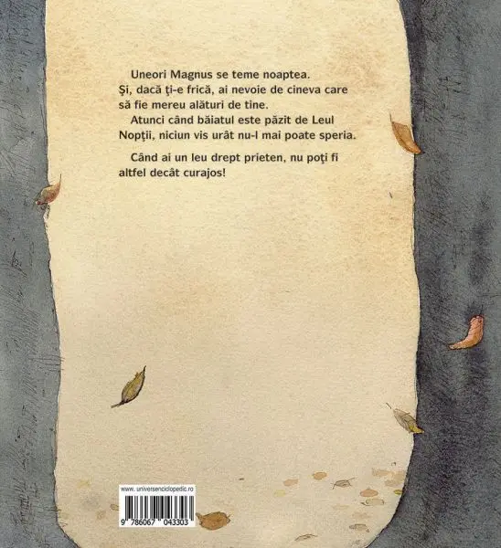 Magnus si leul noptii – Carte pentru copii