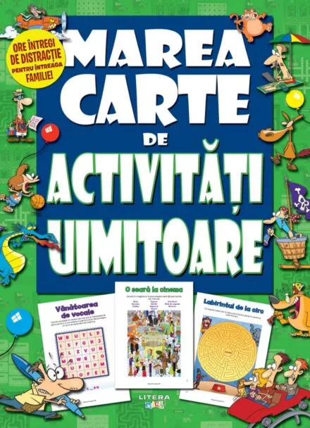 Marea carte de activități uimitoare – Carte pentru copii