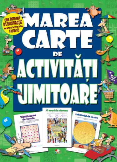 Marea carte de activități uimitoare – Carte pentru copii