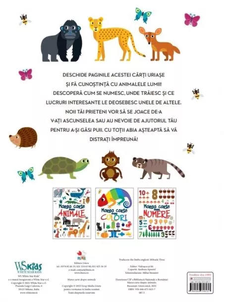 Marea carte despre animale – Carte pentru copii