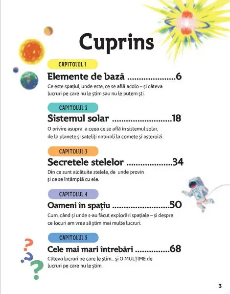 Mari întrebari despre univers (Usborne) – Carte pentru copii