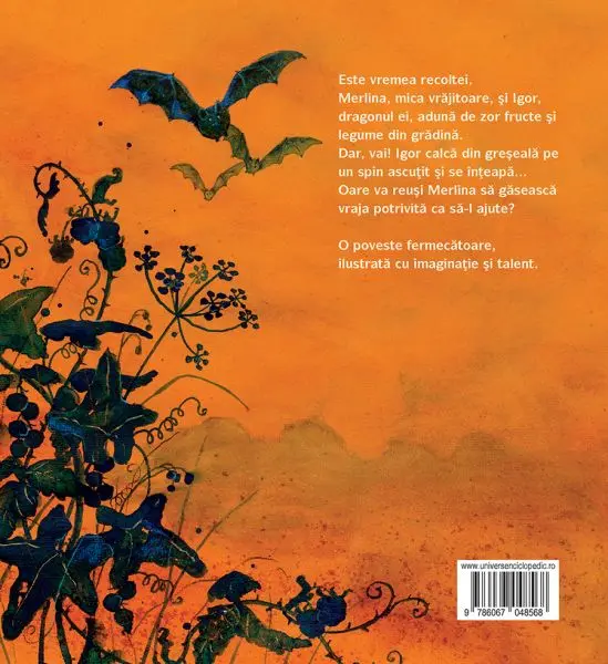 Merlina, mica vrajitoare – Carte pentru copii