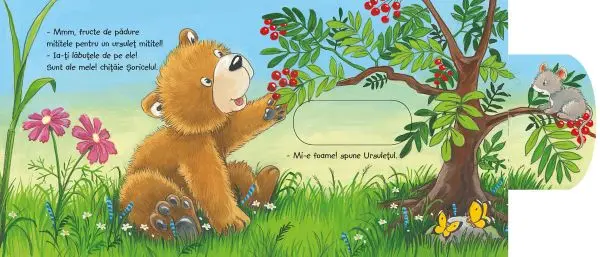 Mi-e foame! spune Ursuletul (Quarto) – Carte pentru copii