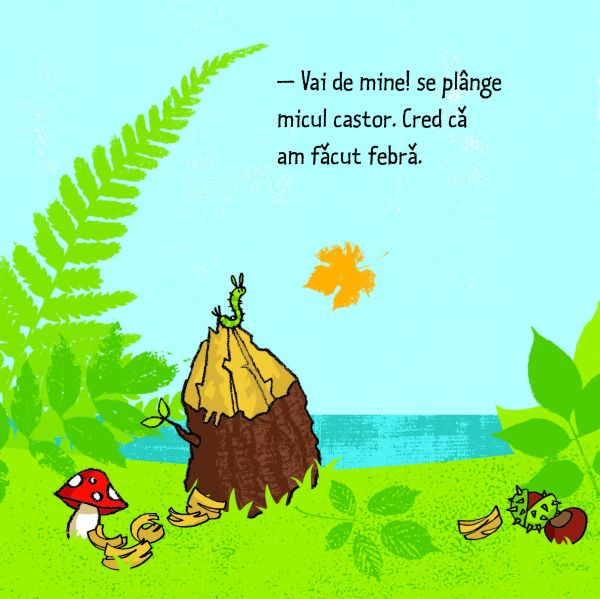 Micul castor are febra – Carte pentru copii