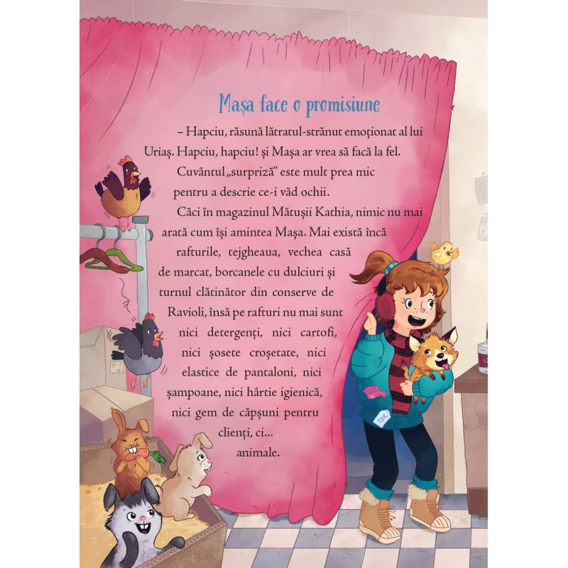 Micul magazin cu animale. Un miracol de Crăciun – Carte pentru copii