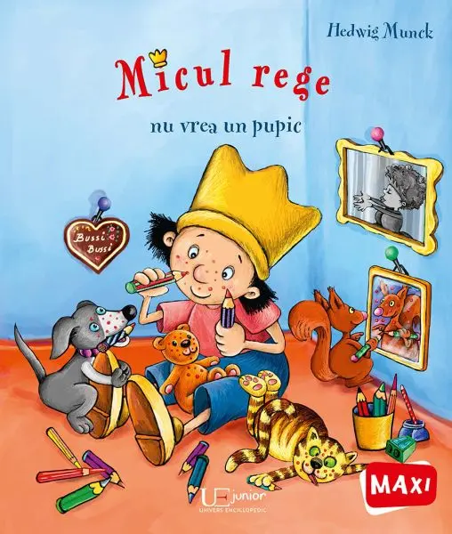 Micul rege nu vrea un pupic