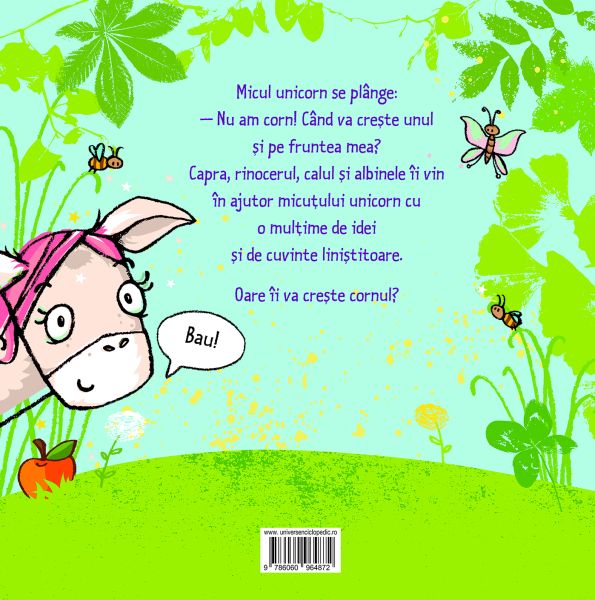 Micul unicorn nu are corn – Carte pentru copii