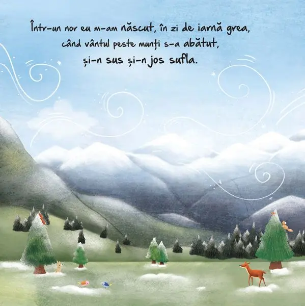 Micutul fulg de nea – Carte pentru copii