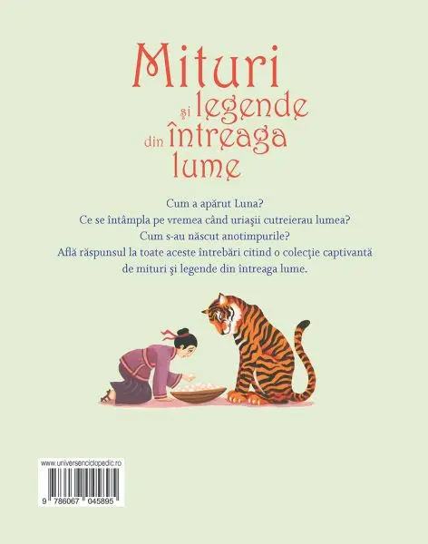 Mituri si legende din intreaga lume (Usborne) – Carte pentru copii