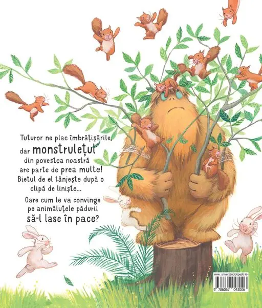 Monstruletul pufos. Alintatul interzis! – Carte pentru copii