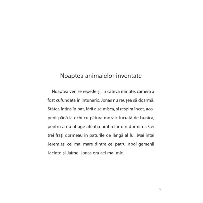 Noaptea animalelor inventate – Carte pentru copii