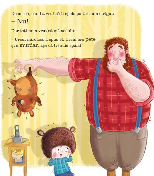 Nu spalati acest urs – Carte pentru copii