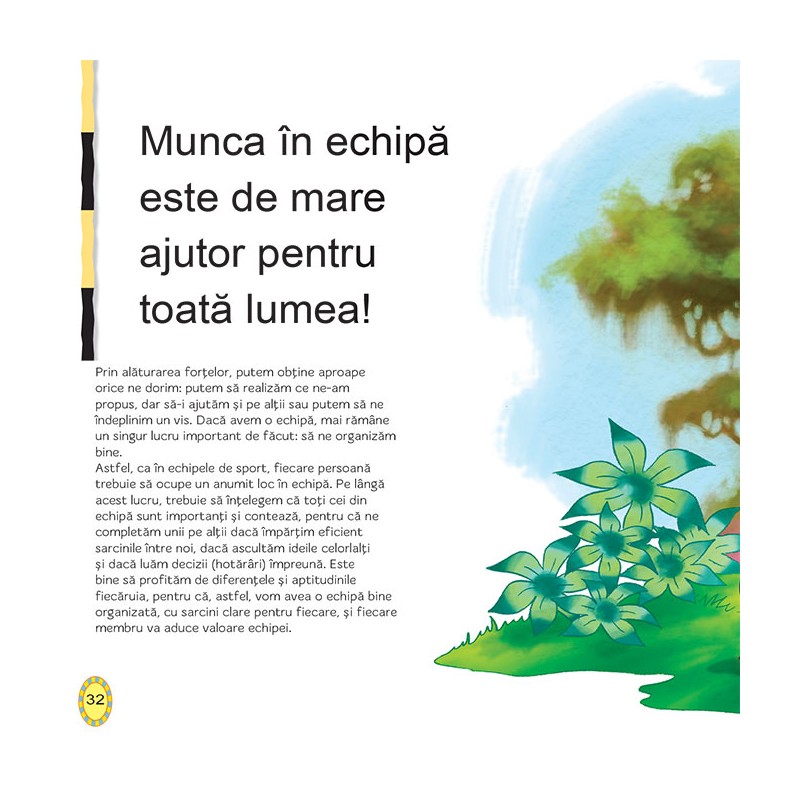 O echipă grozavă - Contează să ne implicăm! – Carte pentru copii
