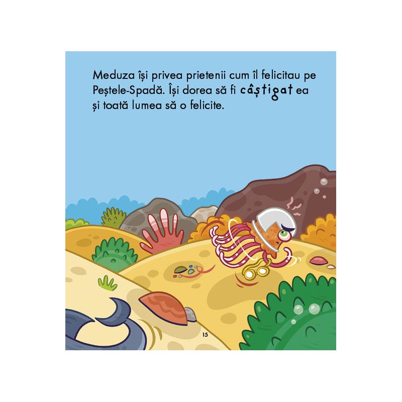 Oceanul Emoțiilor - Meduza se simte invidioasă – Carte pentru copii